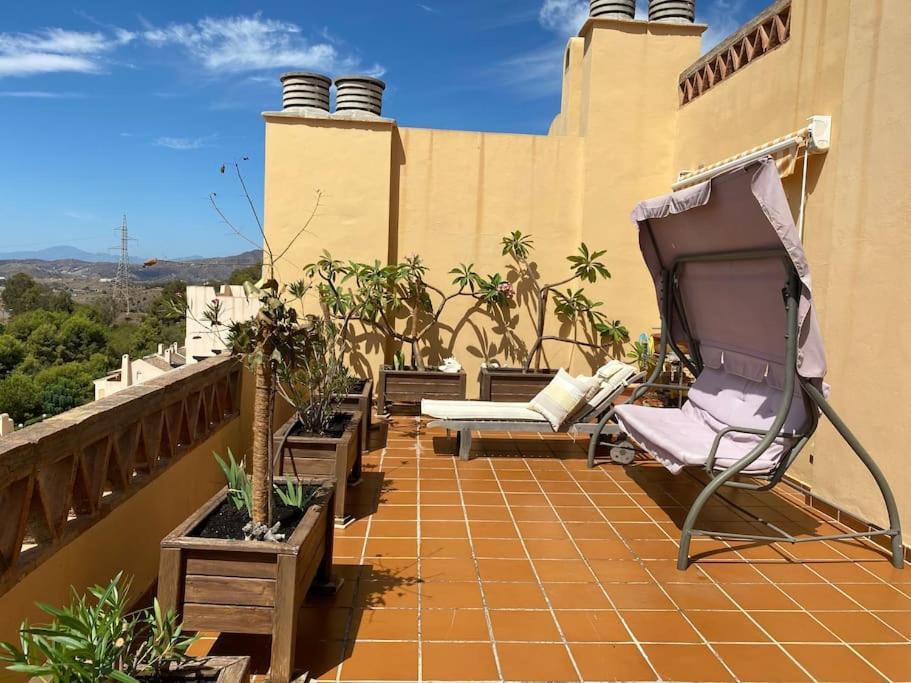 Вілла Espectacular Atico Duplex Con 2 Terrazas & Piscina Малага Екстер'єр фото